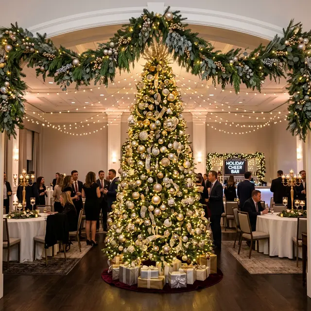 Christmas/holiday decoration in Hurst, Texas